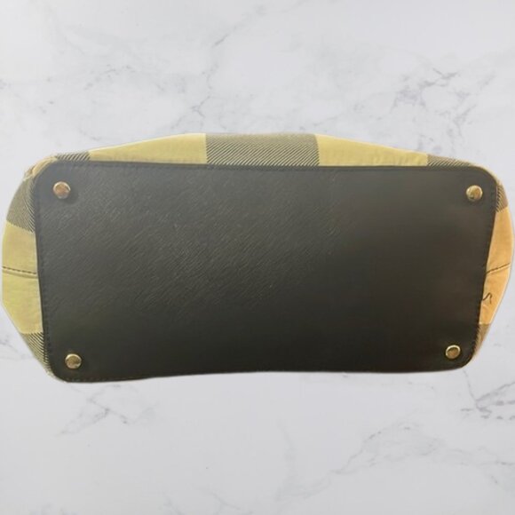 Kate Spade Black and White Checkered Canvas Bag (REHAB) - Picture 6 of 14